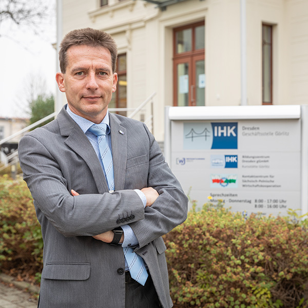 Frank Großmann Frank Großmann, Geschäftsstellenleiter HK Dresden Geschäftsstelle Görlitz